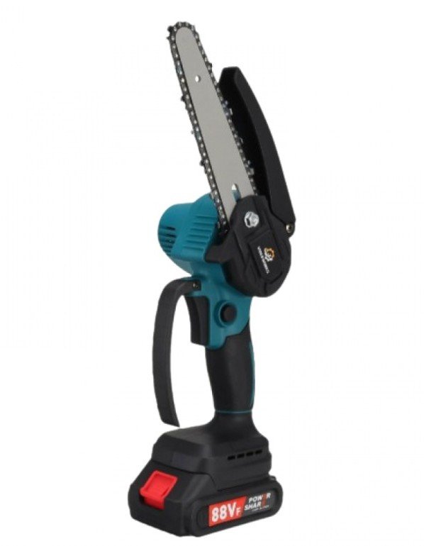 SET 5 Σε 1 – Επαναφορτιζόμενο Σετ Κηπουρικής Με Χορτοκοπτικό,Ψαλίδι Κλαδέματος, Αλυσοπρίονο & Φυσητήρα - Image 4